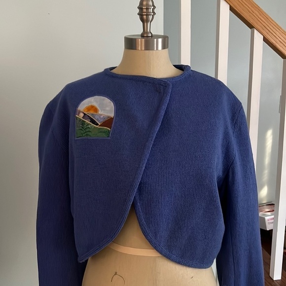 Vintage A Unique Fibers Original Embroidered Bolo Jacket - Picture 5 of 9